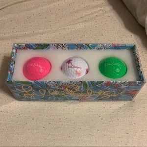 NWT Lilly Pulitzer Golf Balls